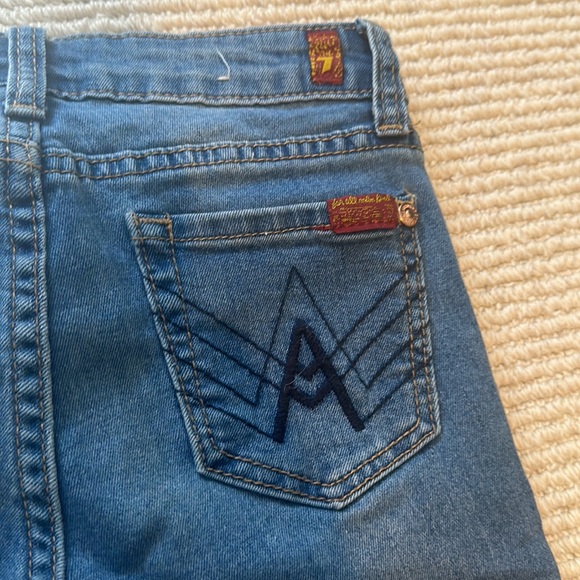 7 For all Man Kind skinny Jean girls size 8 - Picture 7 of 8